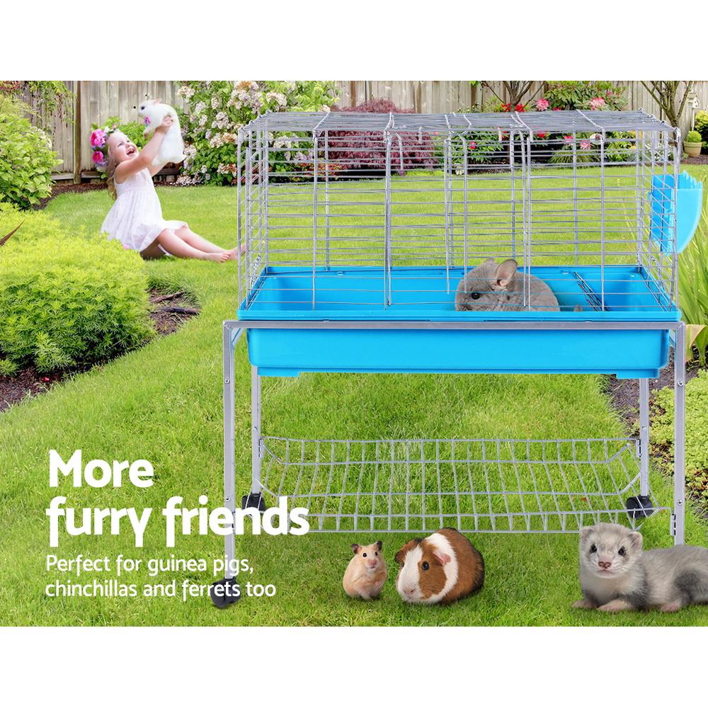 i.Pet Rabbit Cage Hutch Cages Indoor Hamster Enclosure Carrier Bunny