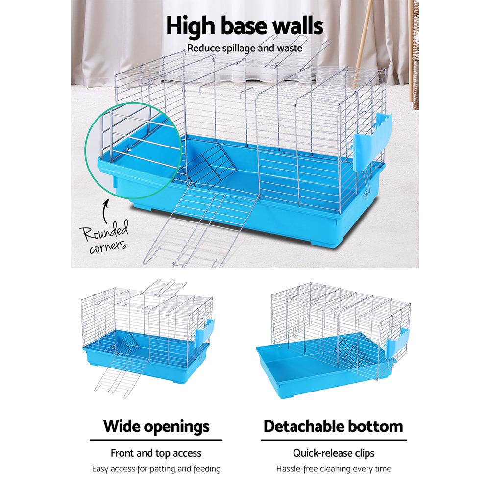 i.Pet Rabbit Cage Hutch Cages Indoor Hamster Enclosure Carrier Bunny