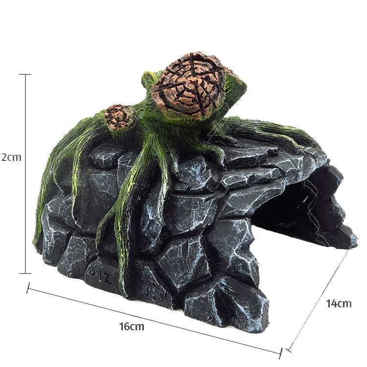 GT023 Resin Turtle Sunbed Climbing Table Stump Hideaway House Sunback