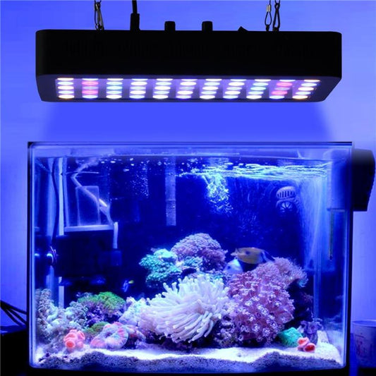 LED Aquarium Light 165W Full Spectrum Dimmable for Fish Tank Coral